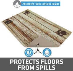 Drymate Absorbent Dog & Cat Bowl Food Mat, 12-in x 20-in slide 2 of 7