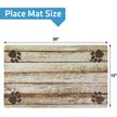 Drymate Linen Pet Bowl Dog & Cat Place Mat