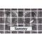 Show in main carousel: Drymate Black Paw Plaid Personalized Dog & Cat Placemat, Small slide 4 of 4