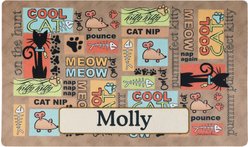 Drymate Cool Personalized Cat Placemat 