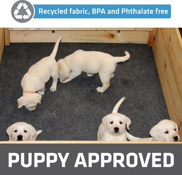 Show full view: Drymate Dog & Cat Whelping Box Mat, Washable Puppy Training Pee Pad, Large: 48 x 50-in slide 6 of 9