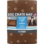 DRYMATE Dog Crate Mat Protective Liner Training Pee Pad, Brown Stripe ...