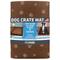 Show in main carousel: Drymate Dog Crate Mat Protective Liner Training Pee Pad, Brown Stripe, X-Large, 27-in x 42-in slide 1 of 8