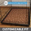 Show in main carousel: Drymate Dog Crate Mat Protective Liner Training Pee Pad, Brown Stripe, X-Large, 27-in x 42-in slide 4 of 8