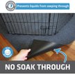 Show in main carousel: Drymate Dog Playpen Mat, Washable Puppy Training Pee Pad, Charcoal, 60-in x 74-in slide 3 of 10