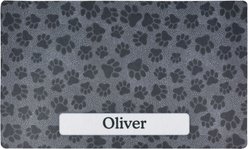 Drymate Paw Dots Personalized Dog & Cat Placemat, Small slide 1 of 6
