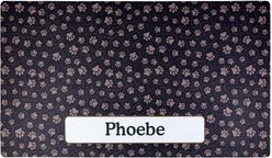 Drymate Paw Path Personalized Dog & Cat Placemat, Large