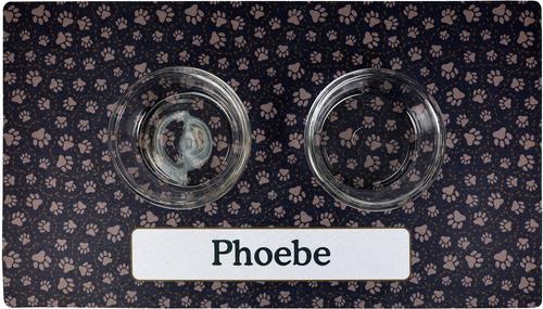 Show full view: Drymate Paw Path Personalized Dog & Cat Placemat, Large slide 4 of 4