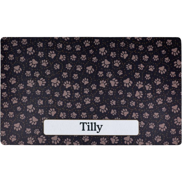 Drymate Personalized Dog & Cat Placemat, Indigo