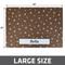 Show in main carousel: Drymate Personalized Cat Litter Mat, 20x28-in, Brown Stripe Tan Paw slide 6 of 10