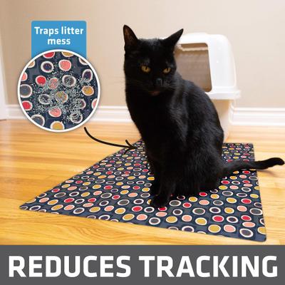 Show full view: Drymate Personalized Cat Litter Mat, 20x28-in, Didjeridu slide 3 of 10