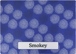 Drymate Personalized Cat Litter Mat, 20x28-in, Good Medicine Blue