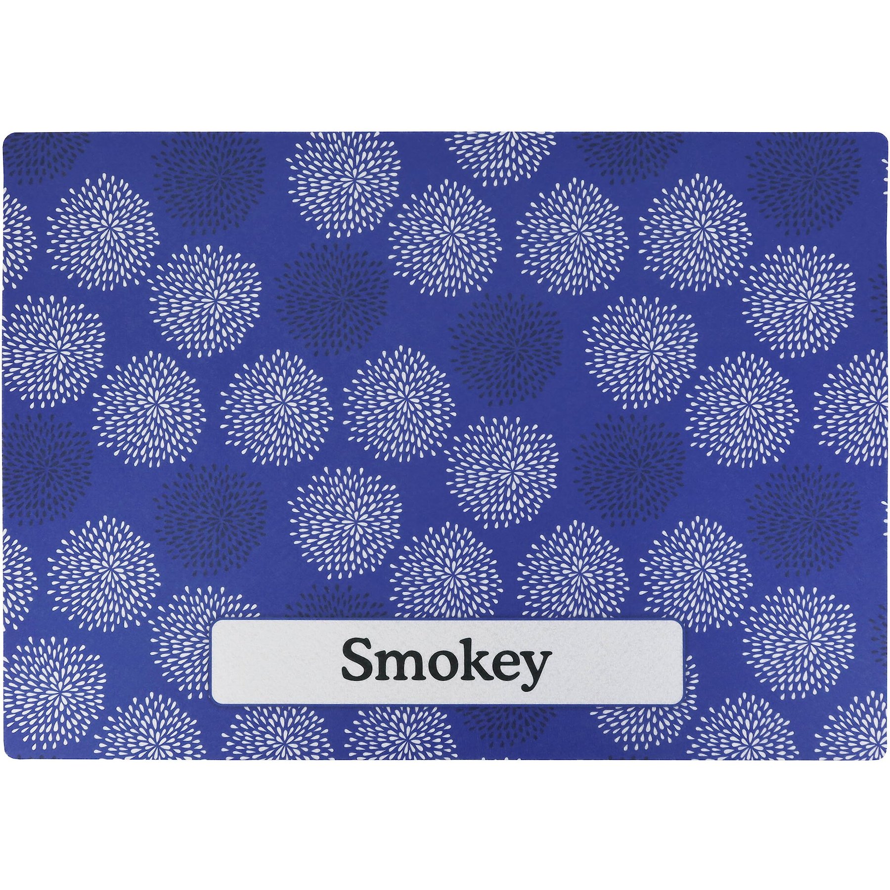 Drymate Personalized Cat Litter Mat, 20x28-in, Good Medicine Blue