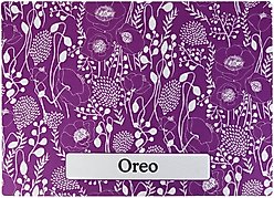 Drymate Personalized Cat Litter Mat, 20x28-in, Good Medicine Plum