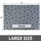Show in main carousel: Drymate Personalized Cat Litter Mat, 20x28-in, Grey Stripe Black Paw slide 6 of 10