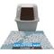 Show in main carousel: Drymate Personalized Cat Litter Mat, 20x28-in, Rejuvenation Blue slide 7 of 10