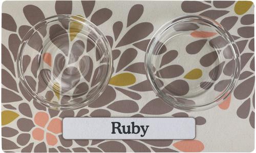 Show full view: Drymate Personalized Dog & Cat Placemat, Kahopo Grey slide 3 of 3