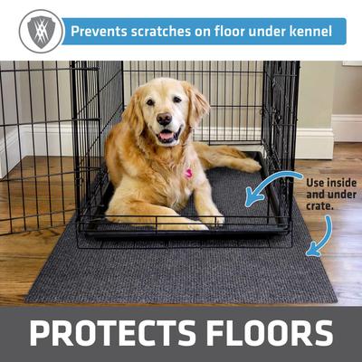 Show full view: Drymate Premium Dog Crate Mat Training Pee Pad, Charcoal, Jumbo, 30-in x 45-in slide 2 of 8
