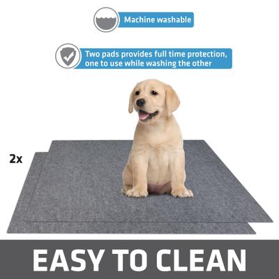Show full view: Drymate Washable Dog Training Pee Pads, 29 x 36-in, 2 count, Light Grey slide 4 of 8