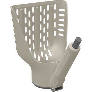 Duke-N-Boots Easy-Release Cat Litter Scoop, Gray