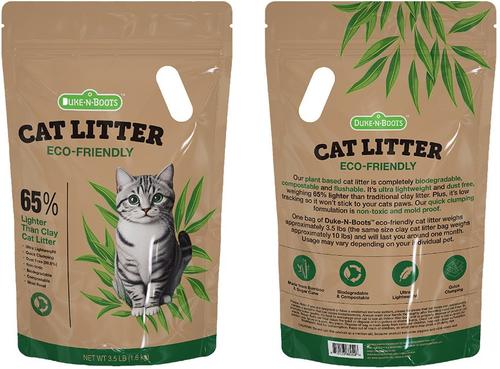 Show full view: Duke-N-Boots Eco Cat Litter, 3.5-lb bag slide 4 of 6
