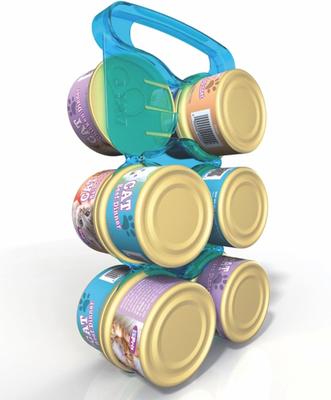 Show full view: Duke-N-Boots Pantry Pack Food Can Organizer, Blue, 3-oz slide 3 of 5