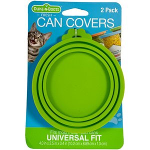 Duke-N-Boots Silicon Pet Can Food Cover, 2 count