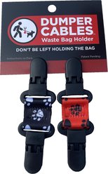 Dumper Cables Dog Waste Bag Holder, 2 count