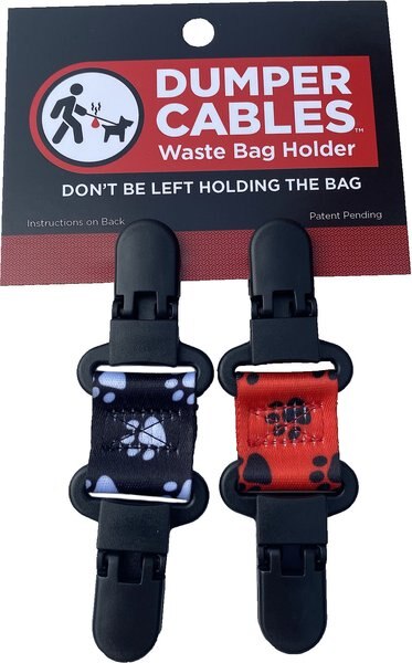 Dumper Cables Dog Waste Bag Holder, 2 count