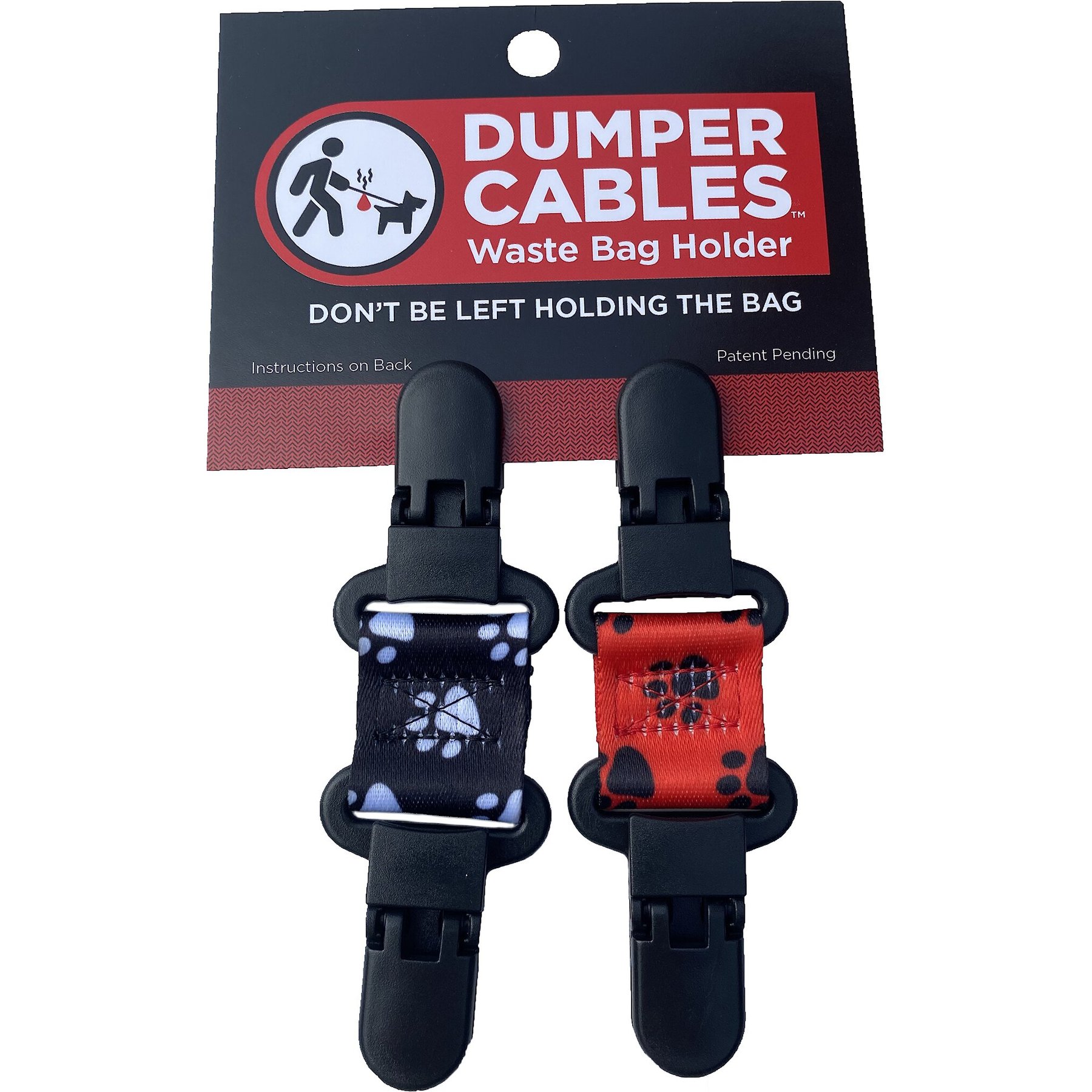Dumper Cables Dog Waste Bag Holder, 2 count