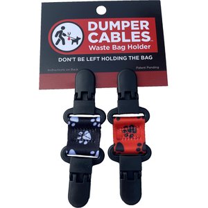 Dumper Cables Dog Waste Bag Holder, 2 count