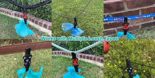 Show full view: Dumper Cables Dog Waste Bag Holder, 2 count slide 4 of 5