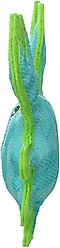 DuraForce Crab Tiger Squeaky Plush Dog Toy, Blue/Green slide 2 of 4