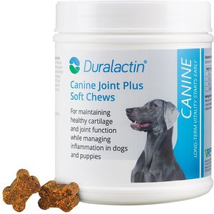 Duralactin Canine Joint Plus Soft Chew Dog Supplement, 90 count