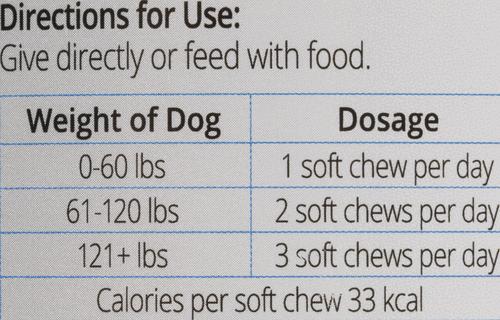 Show full view: Duralactin Canine Joint Plus Soft Chew Dog Supplement, 90 count slide 4 of 5