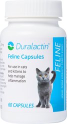 Duralactin Feline Capsules Cat Supplement, 60 count