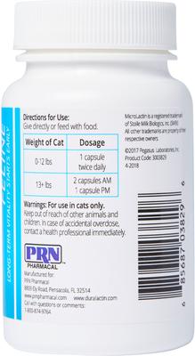 Show full view: Duralactin Feline Capsules Cat Supplement, 60 count slide 3 of 6