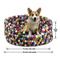 Show in main carousel: Durkha Premium Felt Bolster Dog Bed, Multi Color slide 3 of 4