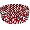 Show in main carousel: Durkha Premium Felt Bolster Dog Bed, Red, White & Blue slide 1 of 5