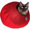 Show in main carousel: Durkha Premium Felt Cave Cat Bed, Red & Burgundy slide 2 of 5