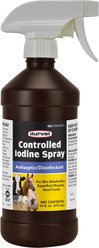 Durvet Controlled Iodine Farm Animal First Aid Spray, 16-fl oz