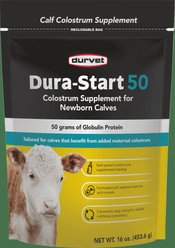Durvet Dura-Start 50 Newborn Cattle Supplement, 16-oz bag