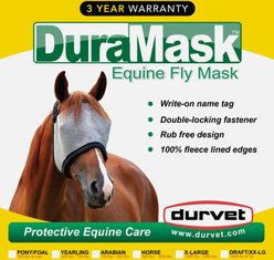 Durvet DuraMask Equine Fly Mask, X-Large