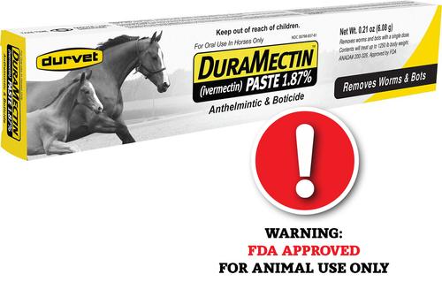 Durvet DuraMectin Paste 1.87% Horse Dewormer