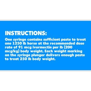 Durvet DuraMectin Ivermectin 1.87% Paste Horse Dewormer, 0.21-oz tube