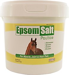 Durvet Epsom Salt Horse Muscle & Joint Pain Relief Poultice, 10-lb tub