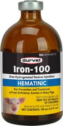 Durvet Iron Swine Supplement, 100-ml