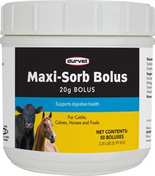 Durvet Maxi-Sorb Bolus Cattle Supplement, 50 count