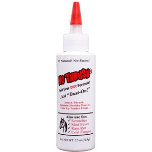 Durvet No Thrush Powder Horse Hoof Care, 2.5-oz bottle