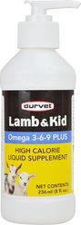 Durvet Omega 3-6-9 Plus Lamb & Kid Supplement, 8-fl oz bottle